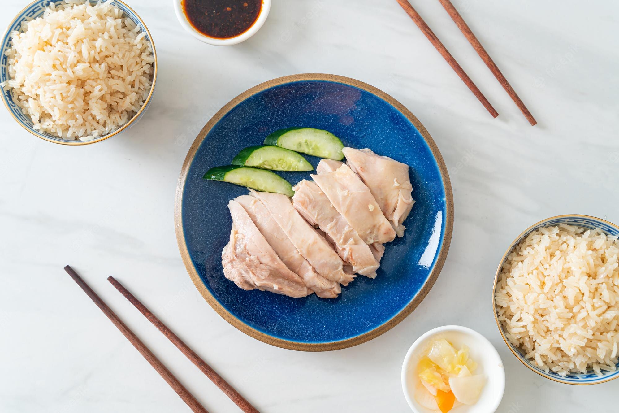 hainanese-chicken-rice hainanese-chicken-rice